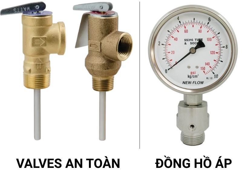 van an toàn cho bồn chịu áp