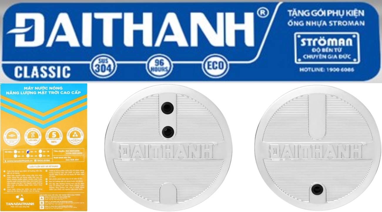 nhận biết máy nước nóng đại thành chính hãng